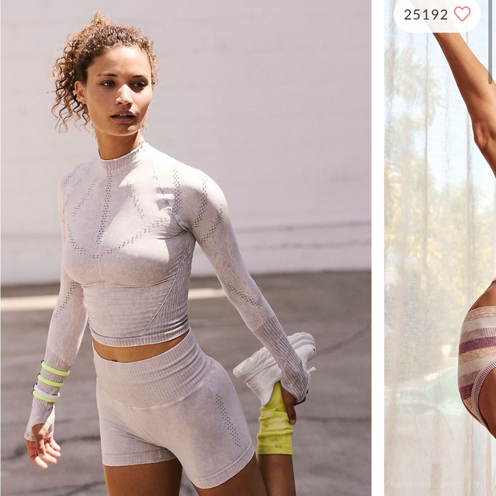 Free People Good Karma Running Shorts